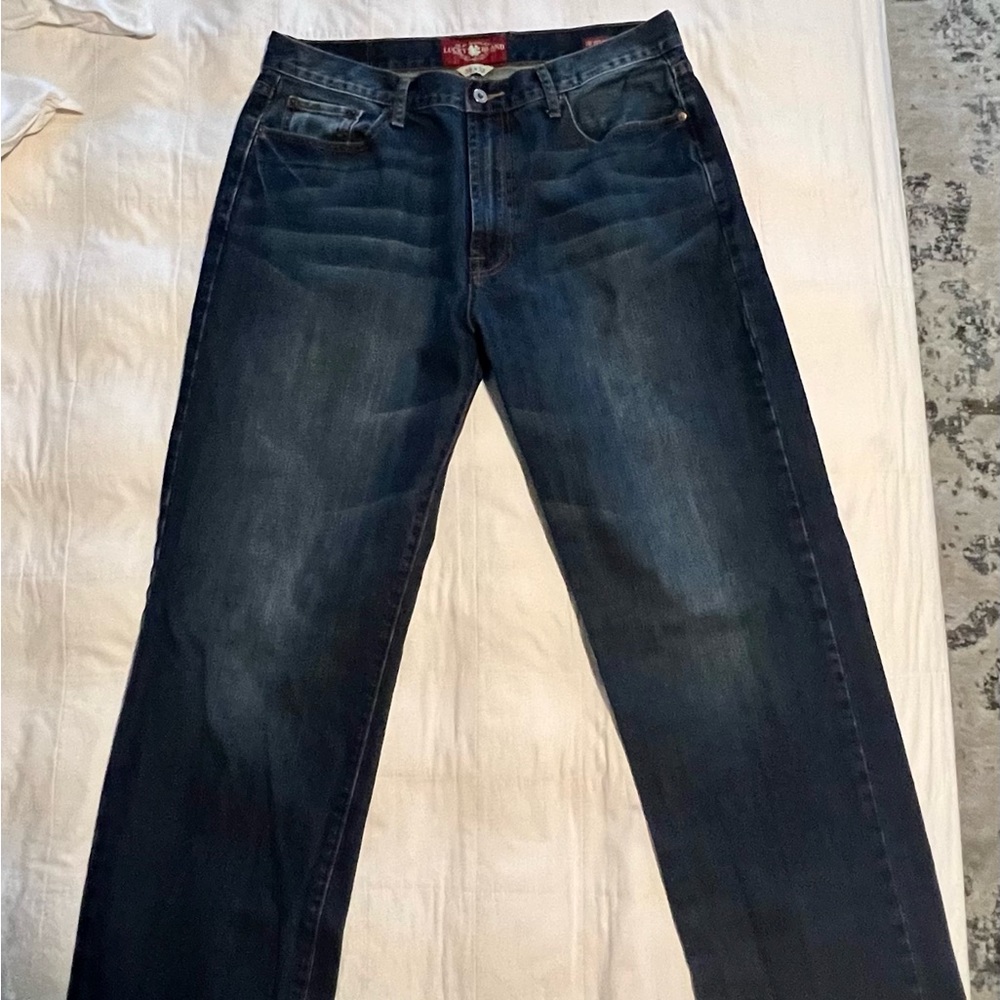 Luck Brand jeans Relaxed Straight 181 36 waist 32 Inseam